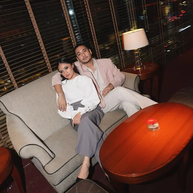 Marshanda dan Giorgino Abraham. (Foto: Dok. Instagram @giorgino_abraham)