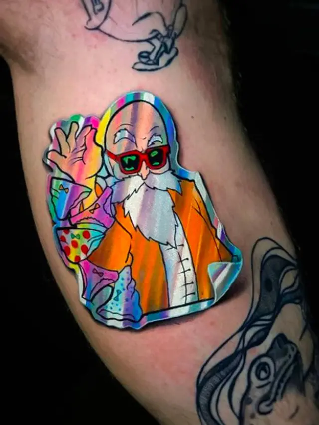 tato stikler holografik
