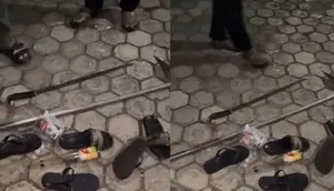 Cerita di Balik Penemuan Pedang dan Tongkat Besi Berserakan