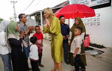FOTO: Ratu Maxima Tinjau Perumahan Bersubsidi di Cibitung, Bahas Akses Keuangan bagi Warga