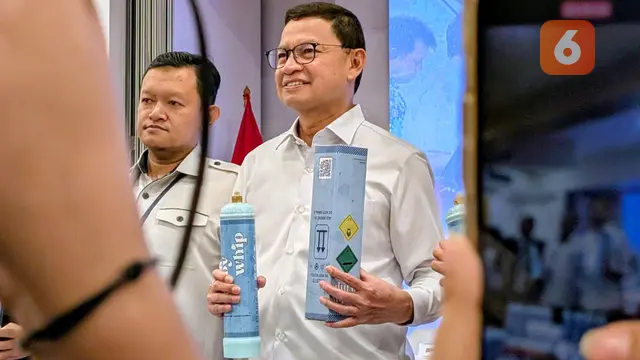 BPOM Amankan Produk Gas Tertawa Baby Whip Mengandung Dinitrogen Monoksida yang Kerap Disalahgunakan