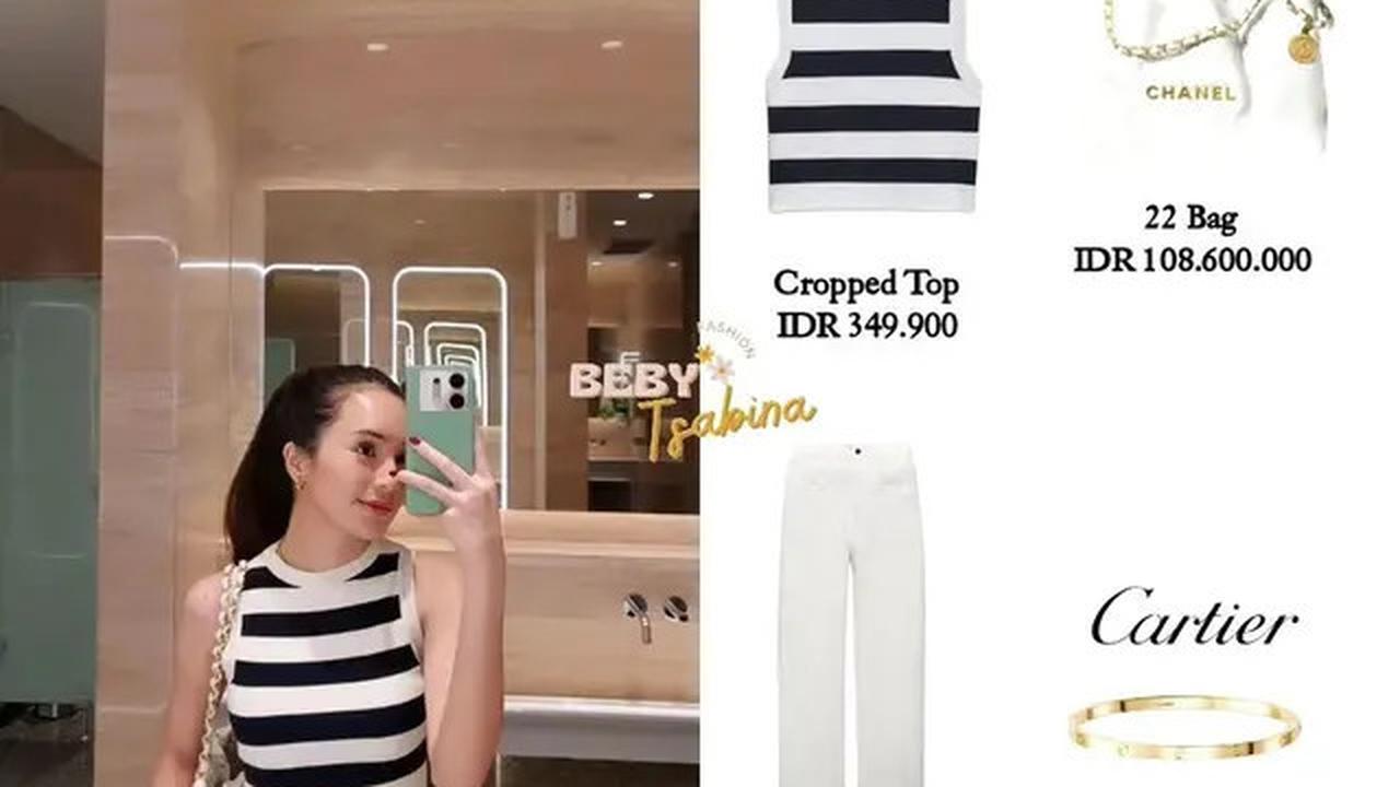 6 Taksiran Harga One Set Outfit Beby Tsabina, Penampilan di Pelantikan Suami Disorot