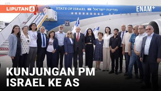 VIDEO: Gejolak Politik AS dan Perang di Gaza Bayangi Kunjungan Netanyahu