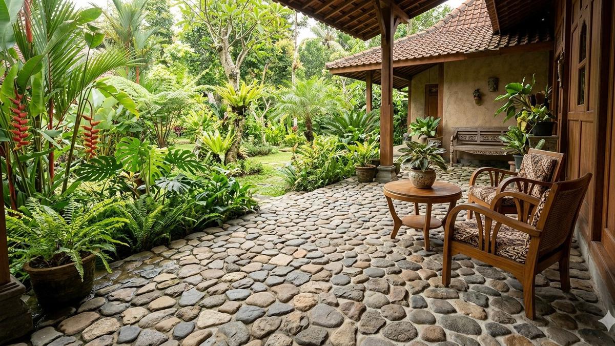 7 Jenis Lantai Teras Batu Alam yang Tahan Panas Matahari, Pilihan untuk Rumah Asri