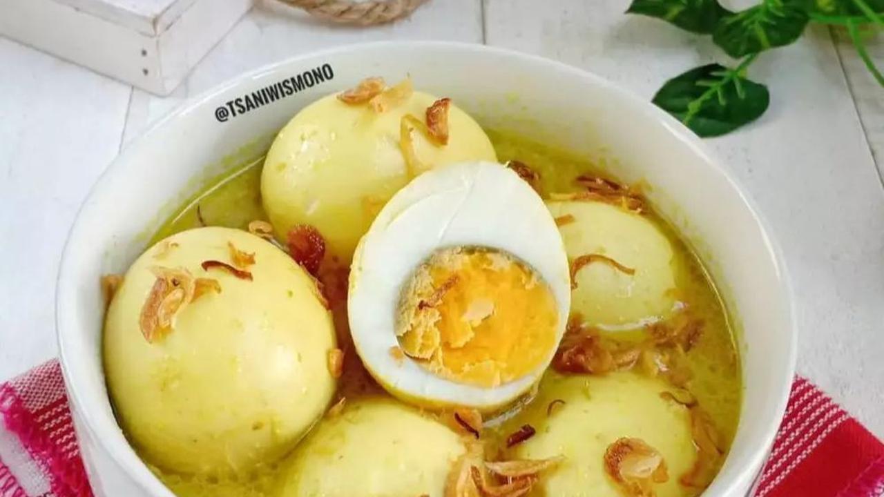 Resep Opor Telur