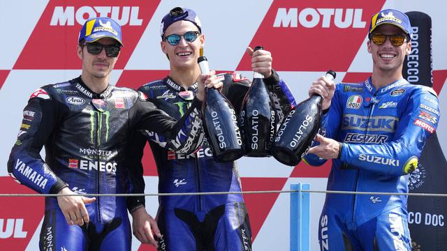 Foto MotoGP: Tampil Mengesankan, Fabio Quartararo Juara MotoGP Belanda 2021