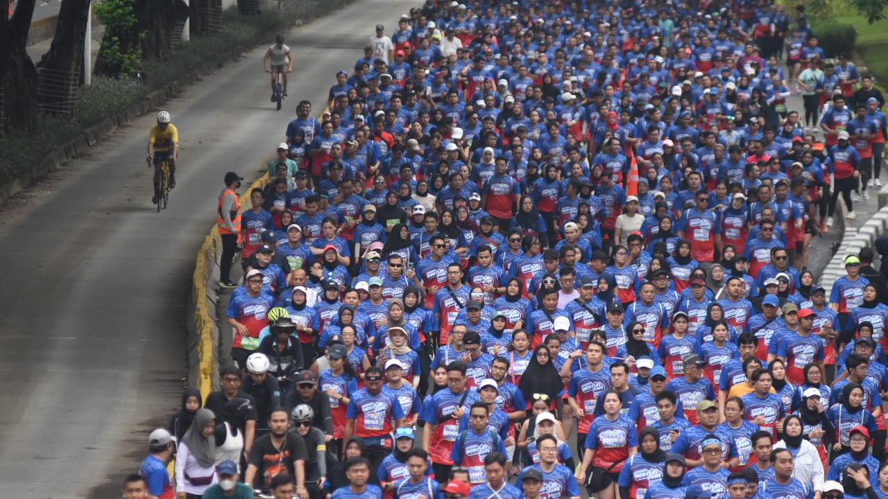 Pertamina Eco RunFest 2023 digelar di Istora Senayan Jakarta pada Minggu, 26 November 2023.