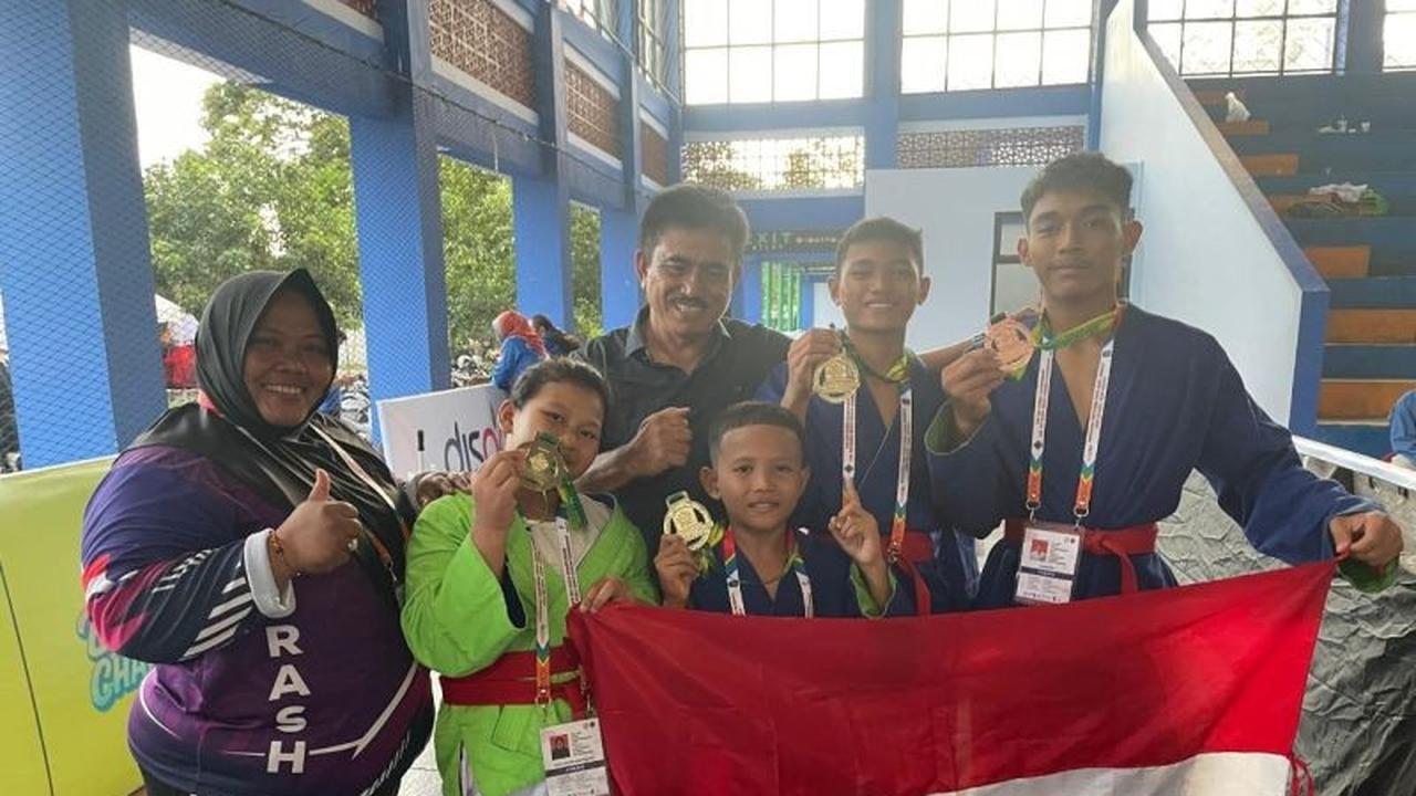 Tiga Atlet Kurash Jambi Borong Enam Medali Emas di Kejuaraan Internasional Bali