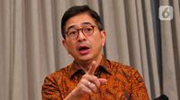 Ketua Kamar Dagang dan Industri Indonesia (Kadin) Arsjad Rasjid saat dipotret Liputan6.com di Jakarta, Kamis (4/5/2023). (Liputan6.com/Angga Yuniar)