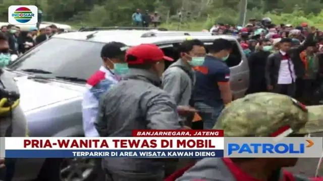 Warga di Kabupaten Banjarnegara, Jawa Tengah, digegerkan penemuan dua sosok mayat di dalam mobil.