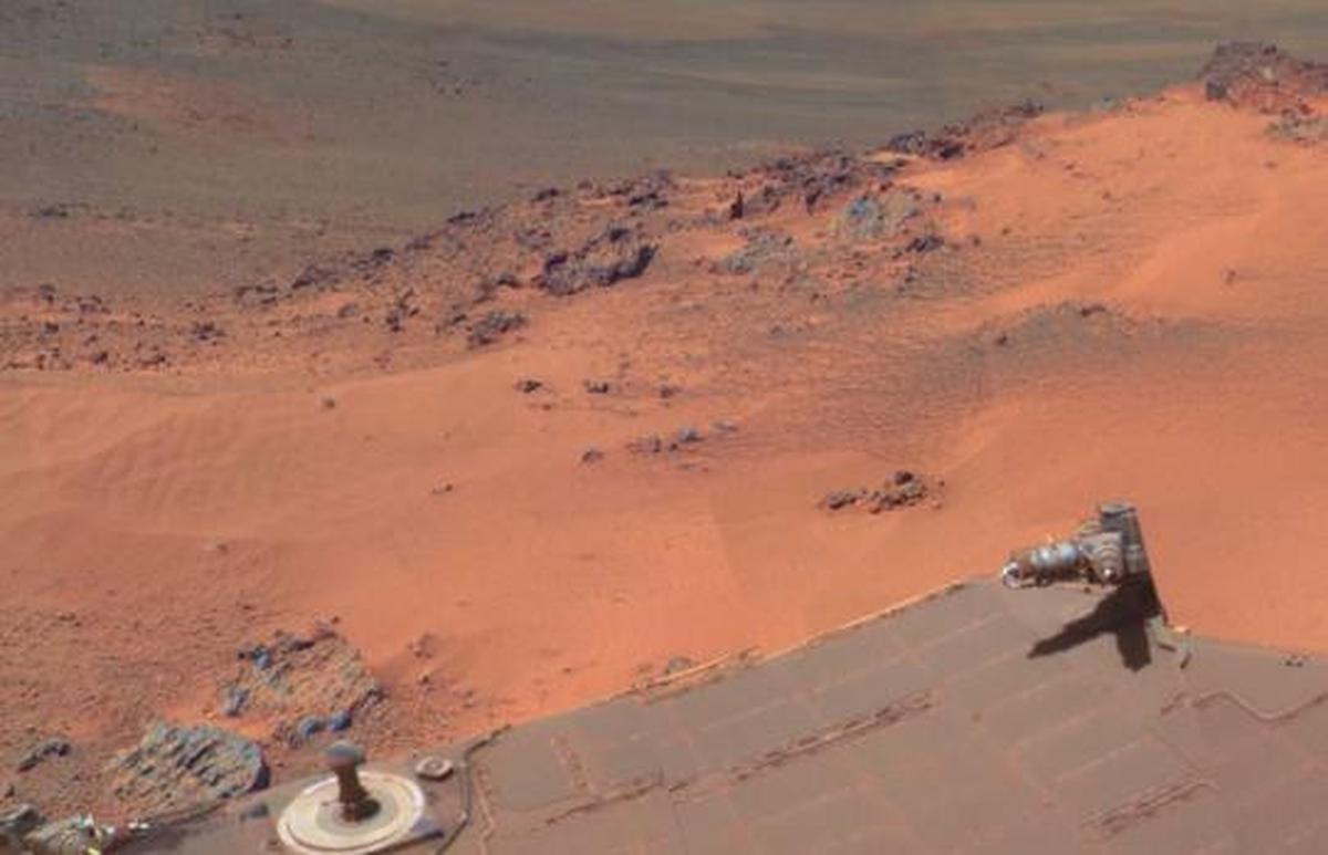 Jelajahi pesona musim dingin di Mars