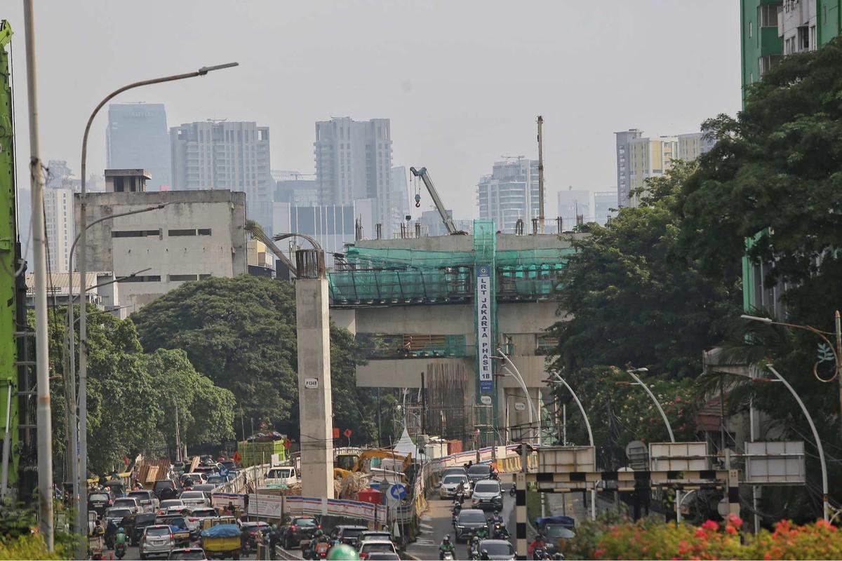 Proyek LRT Jakarta Fase 1B Velodrome&ndash;Manggarai