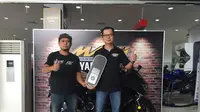 Yamaha Resmi Serahkan 40 Unit Pertama Yamaha TMax DX ke Konsumen (Arief /Liputan6.com)