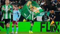 Kemenangan Real Betis 2-0 atas Villareal dalam laga lanjutan babak grup Liga Europa 2025/2026 pada Kamis (29/01/2026) waktu setempat, tak lepas dari peran Antony. (AP Photo/Jose Breton)