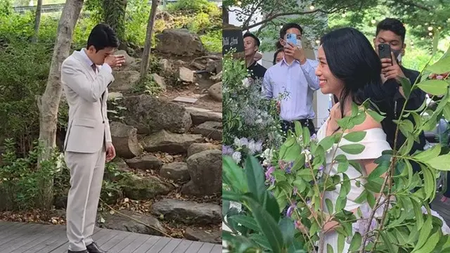 6 Potret Pernikahan YouTuber Jang Hansol, Digelar Outdoor Berkonsep Rustic