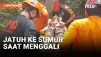Kehabisan Nafas, Seorang Pria Jatuh ke Sumur