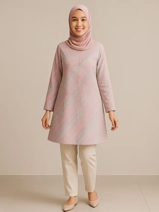 Rekomendasi Tunik Simpel Bernuansa Batik untuk Wanita Dewasa yang Tetap Indah/Ilustrasi gambar oleh AI