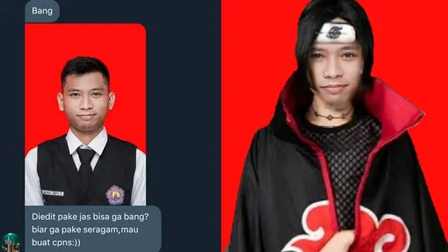 7 Editan Pas Foto Nyeleneh Ini Kocak, Ada yang Buat Daftar CPNS
