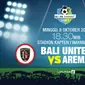 BALI UNITED VS AREMA FC (Liputan6.com/Abdillah)