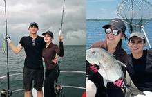 Momen Romantis Prilly Latuconsina dan Kekasih Mancing Bareng, Omara Dilatih Sabar