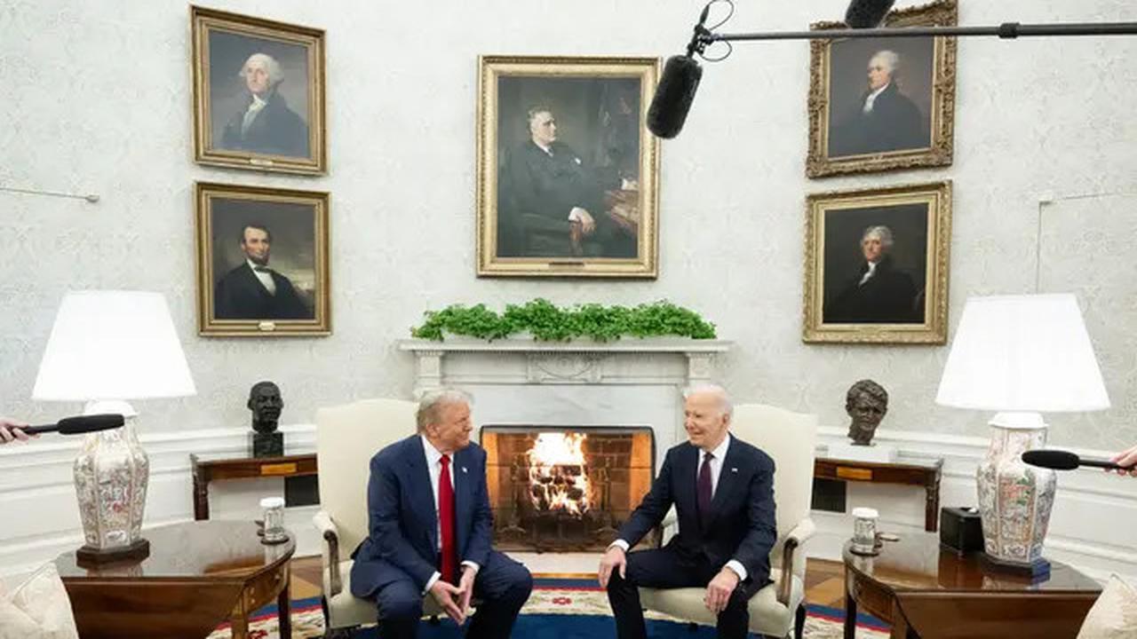 Peralihan Kekuasaan, Donald Trump Temui Joe Biden di Gedung Putih