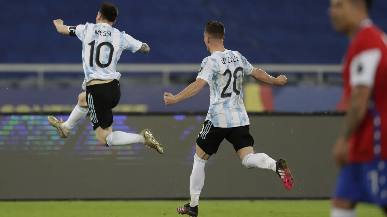 Messi Cetak Gol, Argentina Imbang Atas Chile