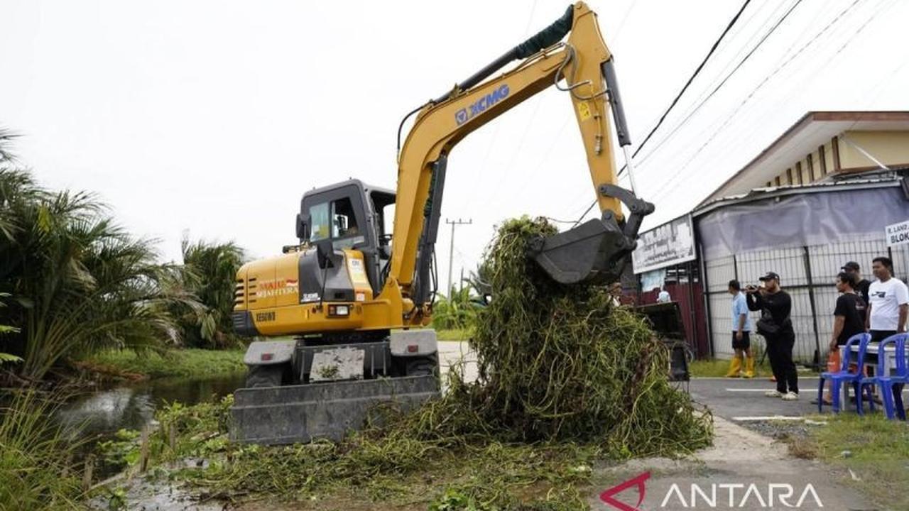 Banjarmasin Intensifkan Gotong Royong Bersihkan Sungai, Atasi Pendangkalan dan Bangunan Liar