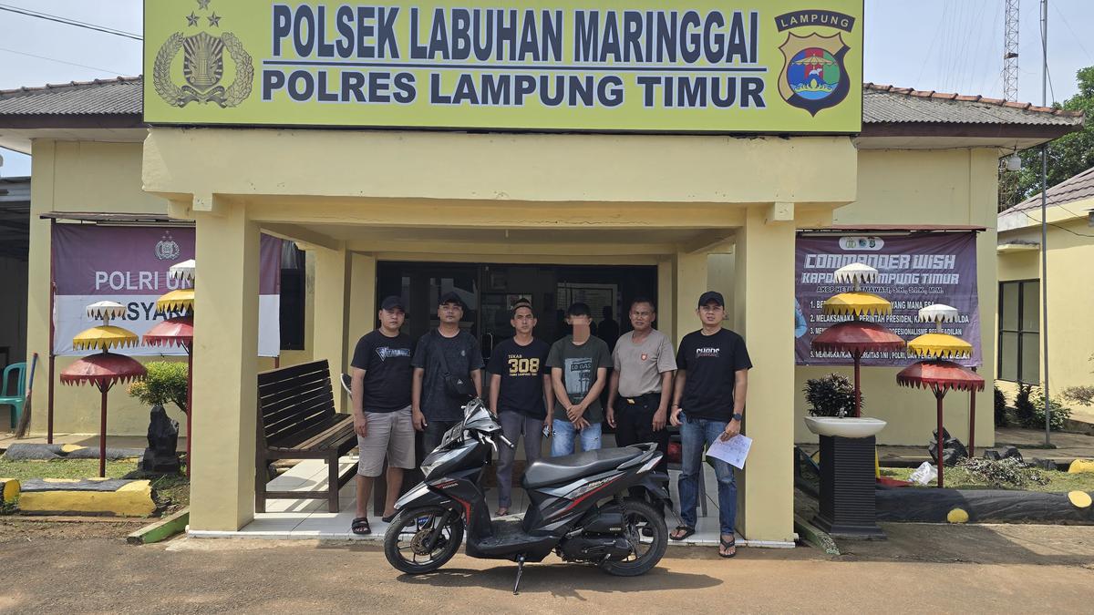Takut Tembak di Tempat, Maling Motor di Lampung Pilih Serahkan Diri ke Polisi