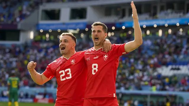 Timnas Swiss vs Timnas Kamerun Grup G Piala Dunia 2022