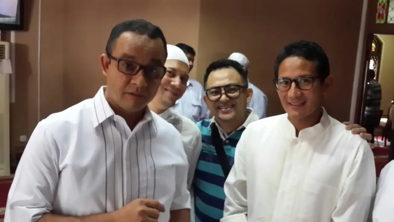 Anies Baswedan dan Sandiaga Uno