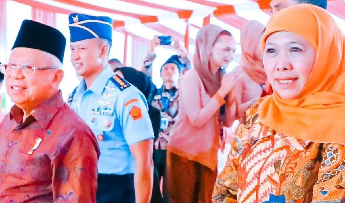 Khofifah mengatakan kalau kesediaan dirinya menyatakan dukungan hingga masuk tim sukses salah satu paslon kontestasi Pilpres ini sesuai dengan janjinya, yakni setelah umrah akan disampaikan langsung.