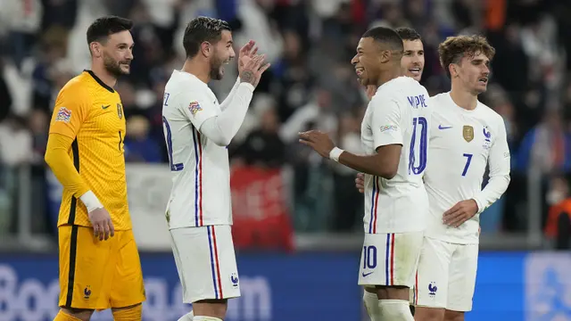 Foto: Prancis ke Final UEFA Nations League 2021 usai Comeback Dramatis Singkirkan Belgia