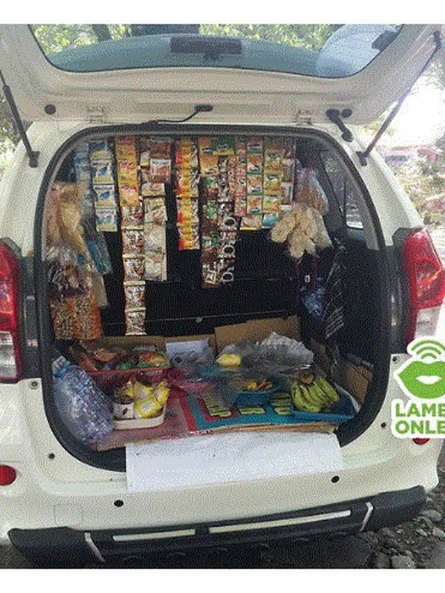 Potret Mobil Saat Bawa Tak Lazim Ini Bikin Geleng-geleng