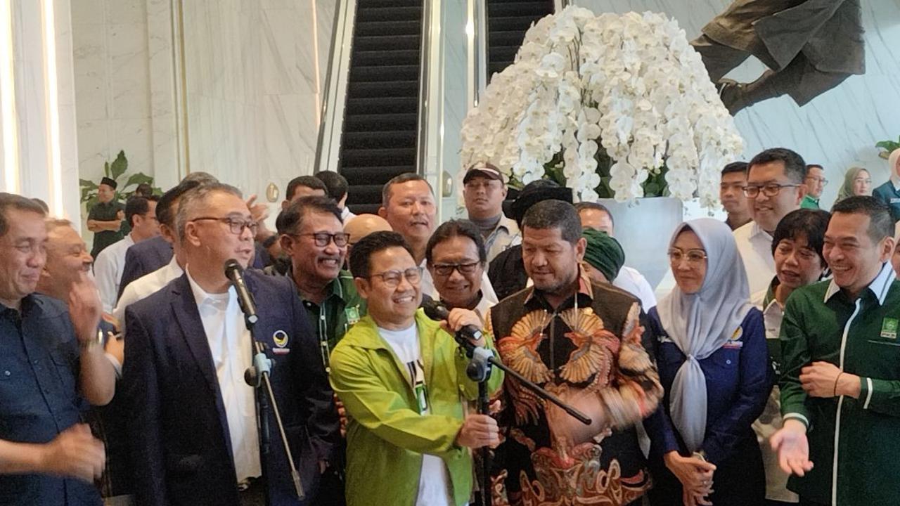 Ketua Umum PKB ini mengaku belum tahu apakah nama Gubernur Jawa Timur Khofifah Indar Parawansa juga dipertimbangkan. Itu menjadi tugas dari tim khusus.<br>