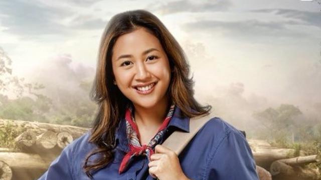 Sherina Munaf dengan rambut panjang (Instagram/sherinamunaf)