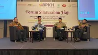 BPKH dan Bank Muamalat Indonesia menggelar pertemuan dengan diaspora Indonesia di Kuala Lumpur. Mereka menyampaikan kemudahan bagi diaspora di luar neger untuk mendaftar haji secara online tanpa harus pulang ke Tanah Air. (Foto: Humas BPKH)