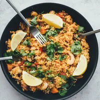 Nasi goreng udang/copyright: unsplash/annie sprat