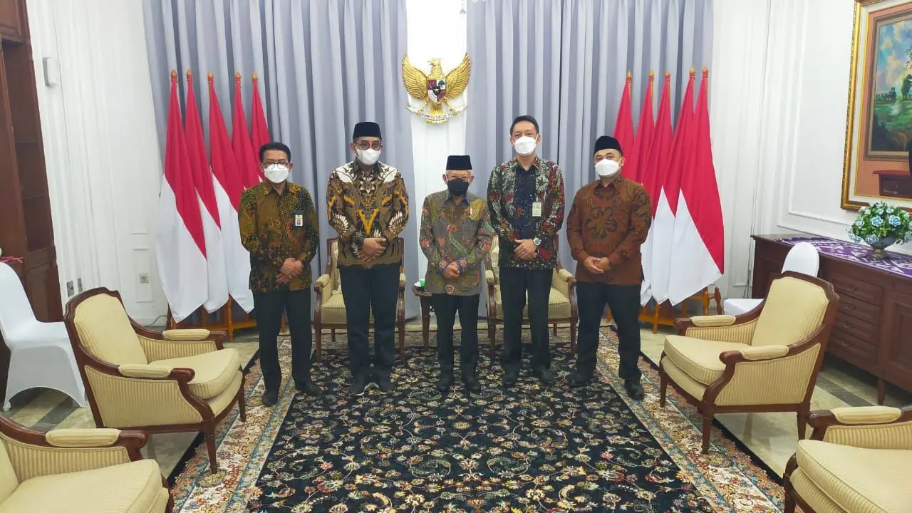 Wakil Presiden (Wapres) Ma’ruf Amin melaporkan Surat Pemberitahuan Tahunan (SPT Tahunan) Pajak Penghasilan