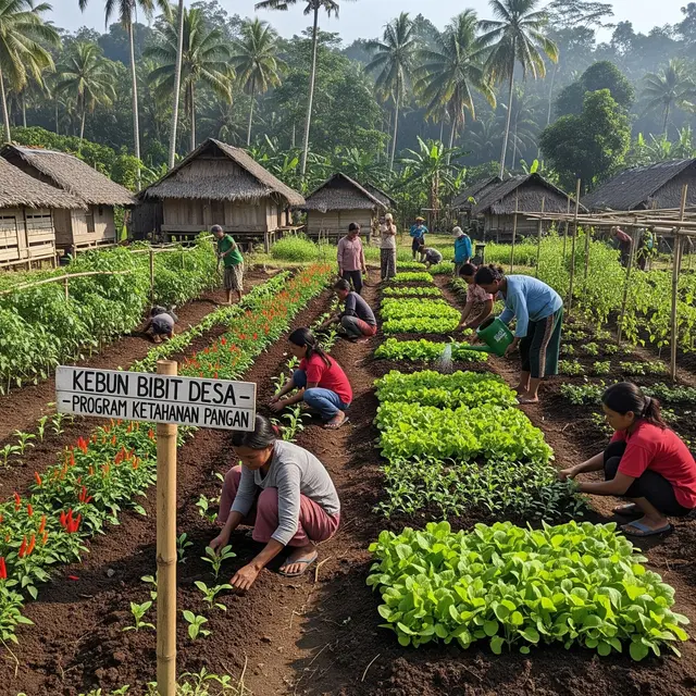 9 Ide Kebun Bersama untuk Program Desa Mandiri Pangan, Inovatif dan Berkelanjutan