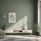 Desain Interior Kamar Minimalis dengan Cat Warna Sage Green. Foto: Meta AI