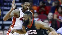 James Harden jadi penentu Houston Rockets saat melawan Heat (AP)