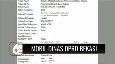 Pimpinan DPRD Kota Bekasi anggarkan pembelian mobil dinas senilai Rp 1 miliar. Pengadaan ini dianggap tidak menunjukkan keprihatinan di tengah kesulitan masyarakat akibat pandemi Covid-19.