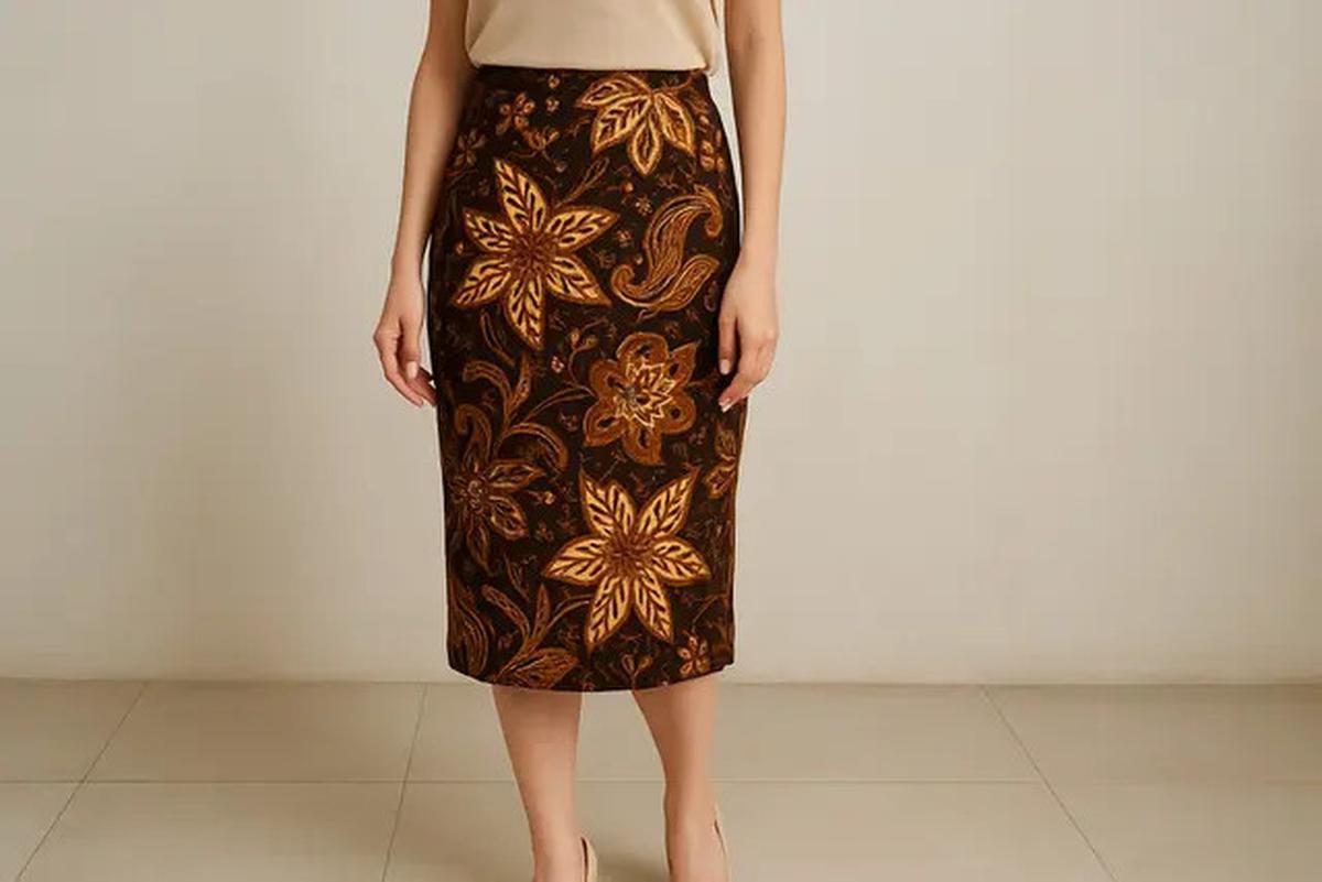 9 Model Rok Span Batik 2025 untuk Gaya Kasual, Tampil Stylish dengan Kombinasi Klasik-Modern