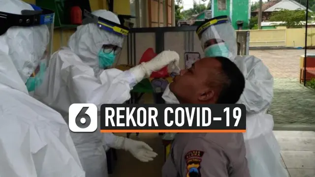 VIDEO: Kasus Harian Covid-19, Indonesia Kembali Catat Rekor Baru!
