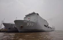 Tiba di Banjarmasin, 3 KRI siap evakuasi korban kabut asap