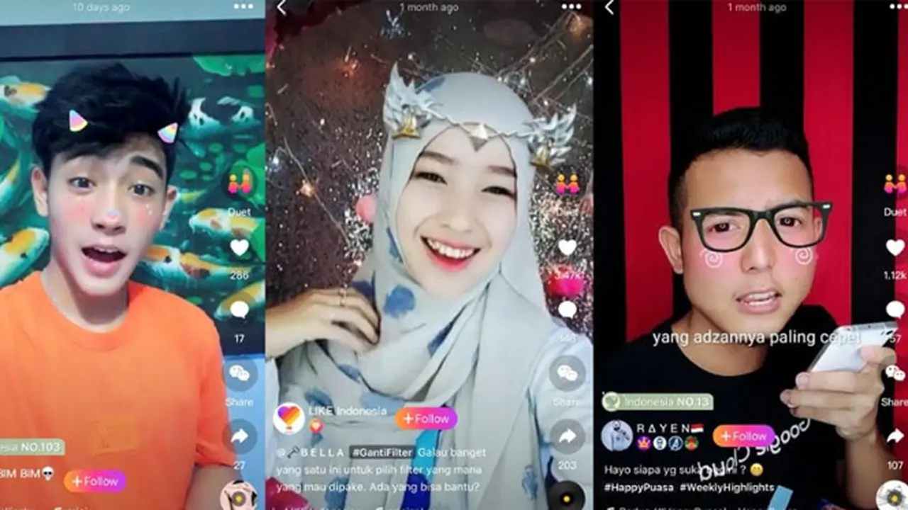 Aplikasi berbagi video Like