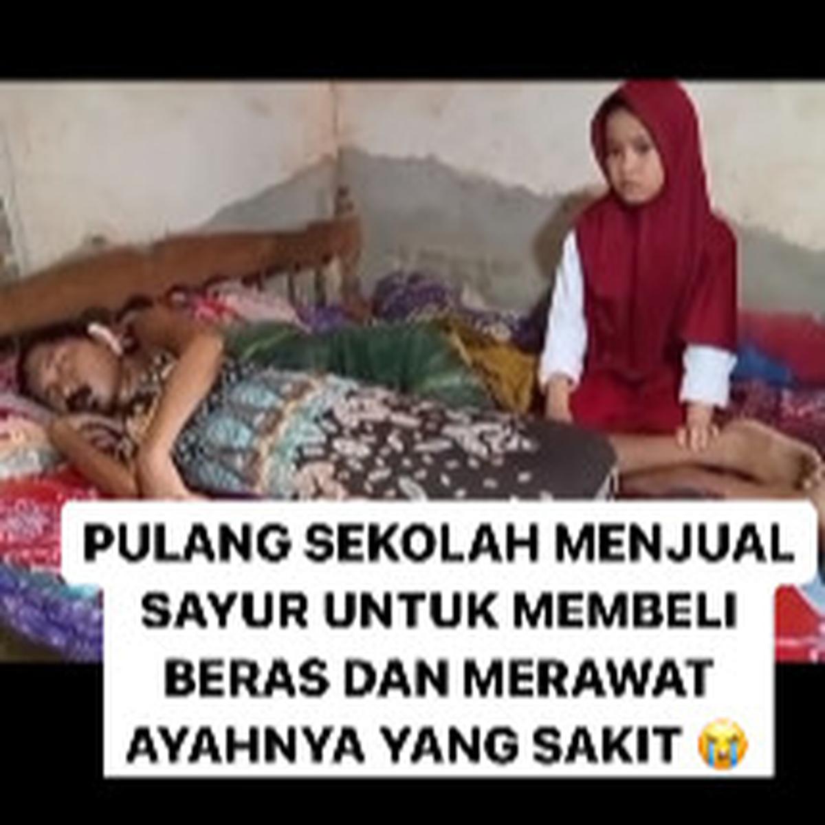 Tangis Pilu Alika Ibunya Meninggal Kini Rawat Ayahnya Sakit Kanker