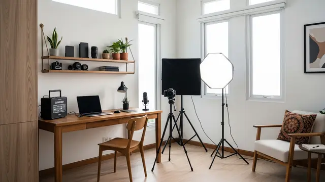 Model Rumah untuk Freelancer dan Konten Kreator yang Dilengkapi Studio Kerja