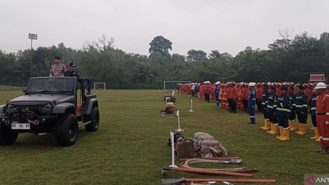 Menteri Lingkungan Hidup Pimpin Apel Pengendalian Karhutla Riau, Siaga Hadapi Kemarau Panjang