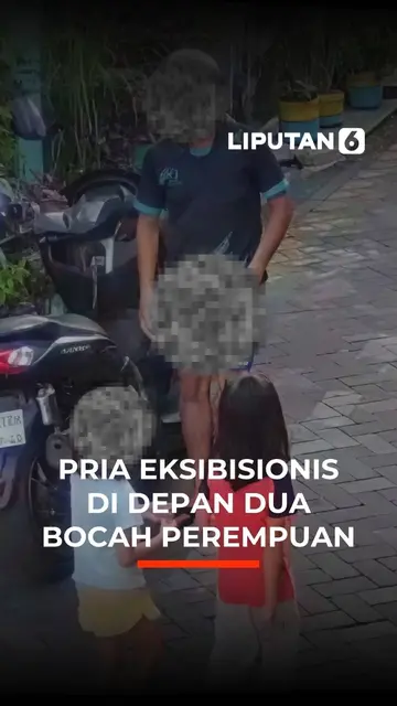 Pria Eksibisionis Di Depan Dua Bocah Perempuan